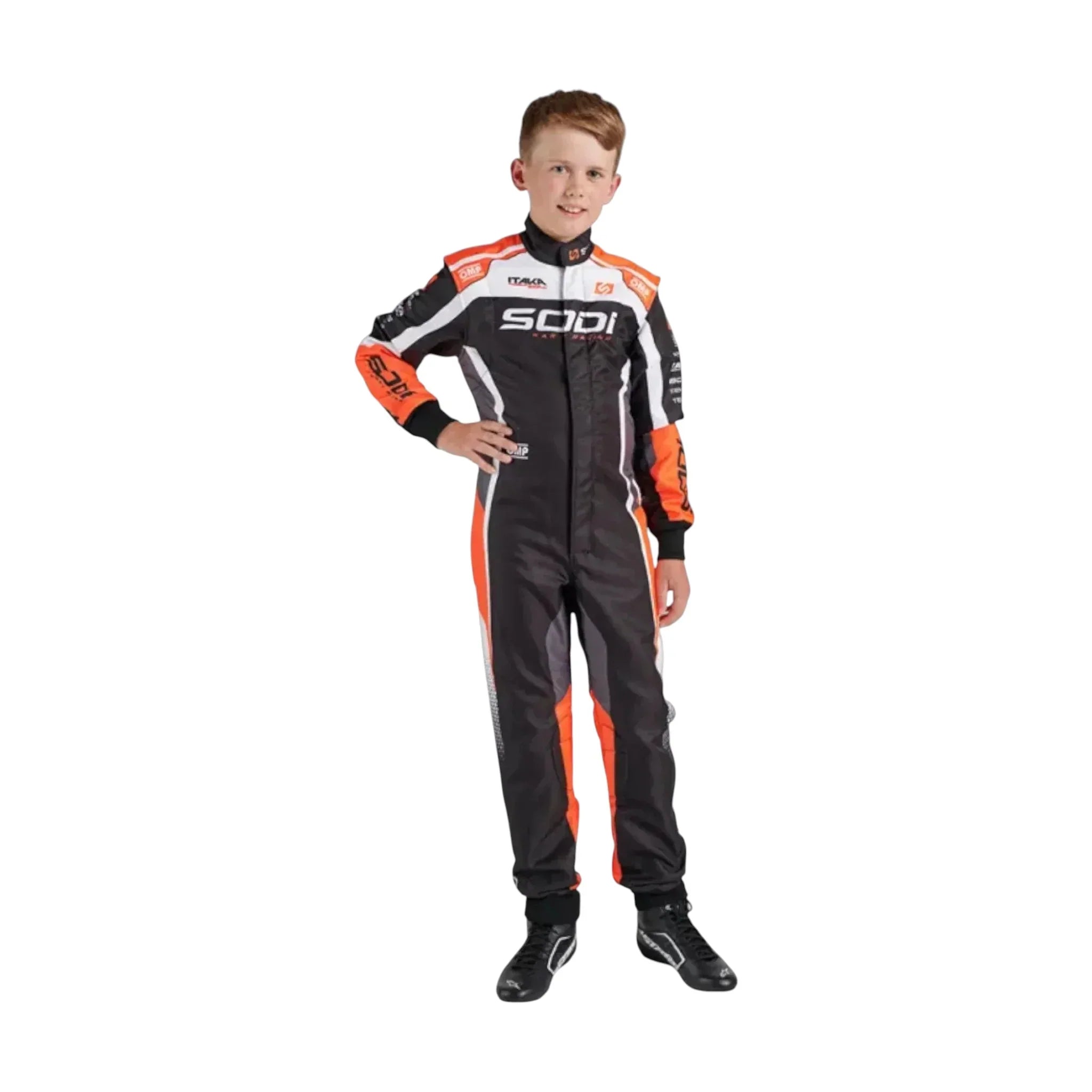Official Sodi OMP Overall Go Kart Racing Driver Suit