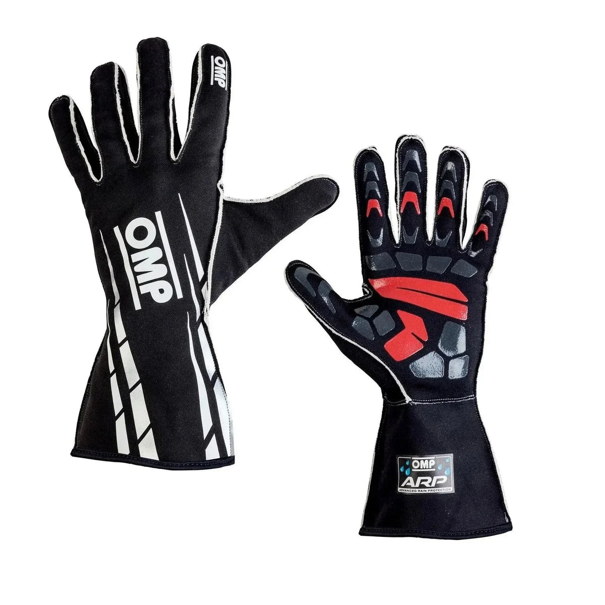 OMP ARP Advanced Rainproof Kart Racing Gloves – Wet Grip Pro