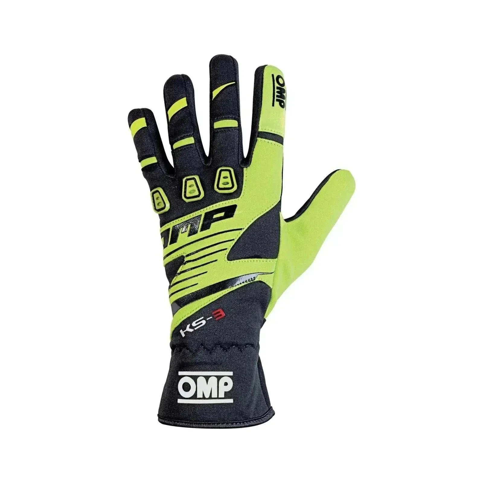 OMP KS-3 Adult Kart Racing Gloves – Pro Grip Comfort