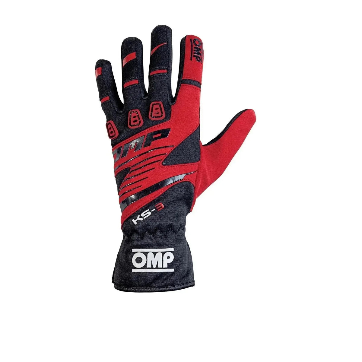 OMP KS-3 Adult Kart Racing Gloves – Pro Grip Comfort