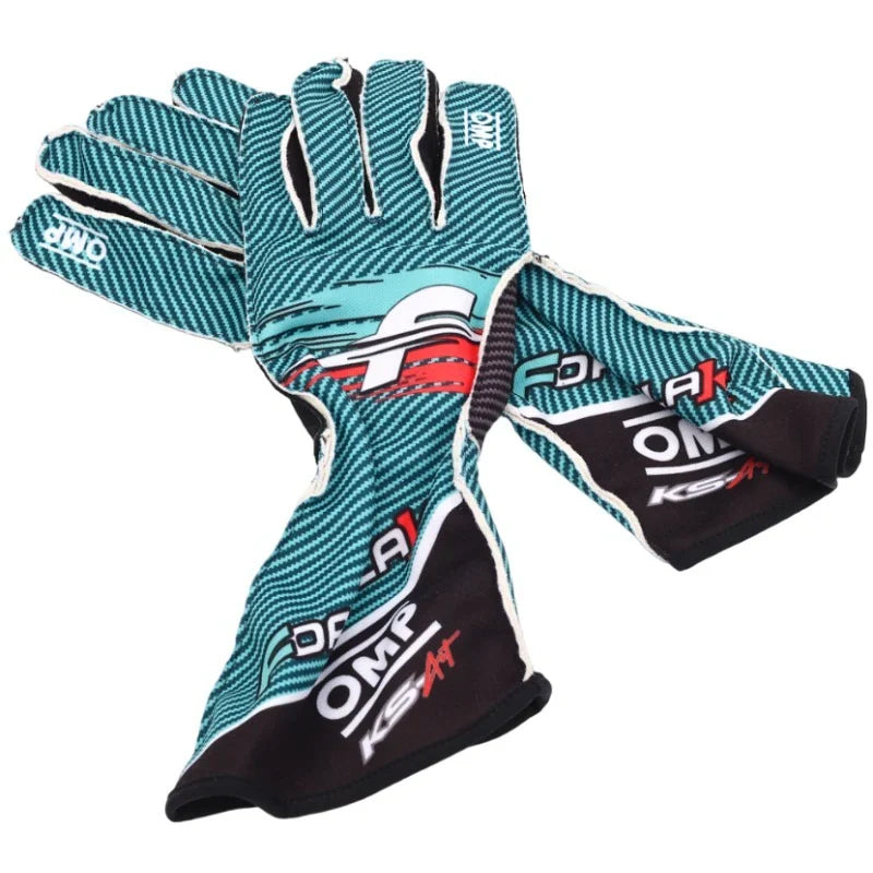 OMP KS ART Formula K Kart Racing Gloves – Premium Grip Edition