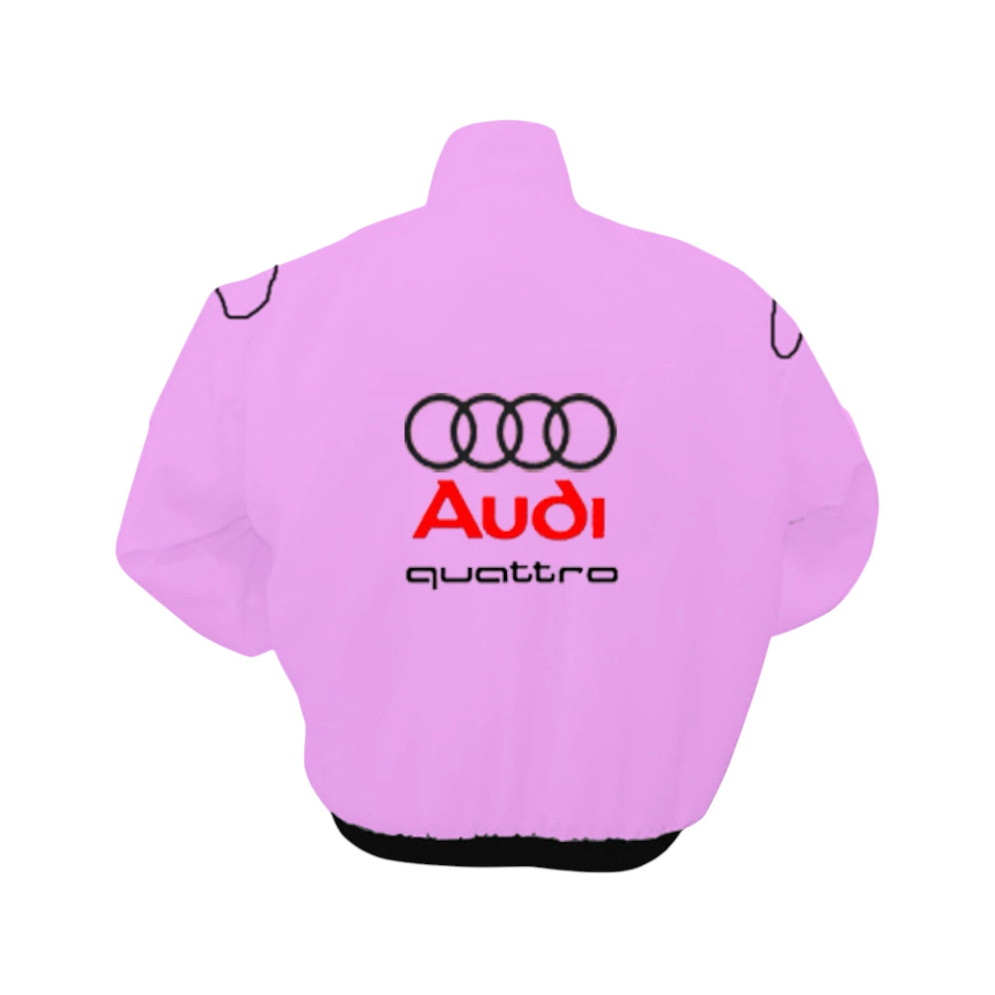 Pink Audi Vintage Racing Jacket - Retro Motorsport