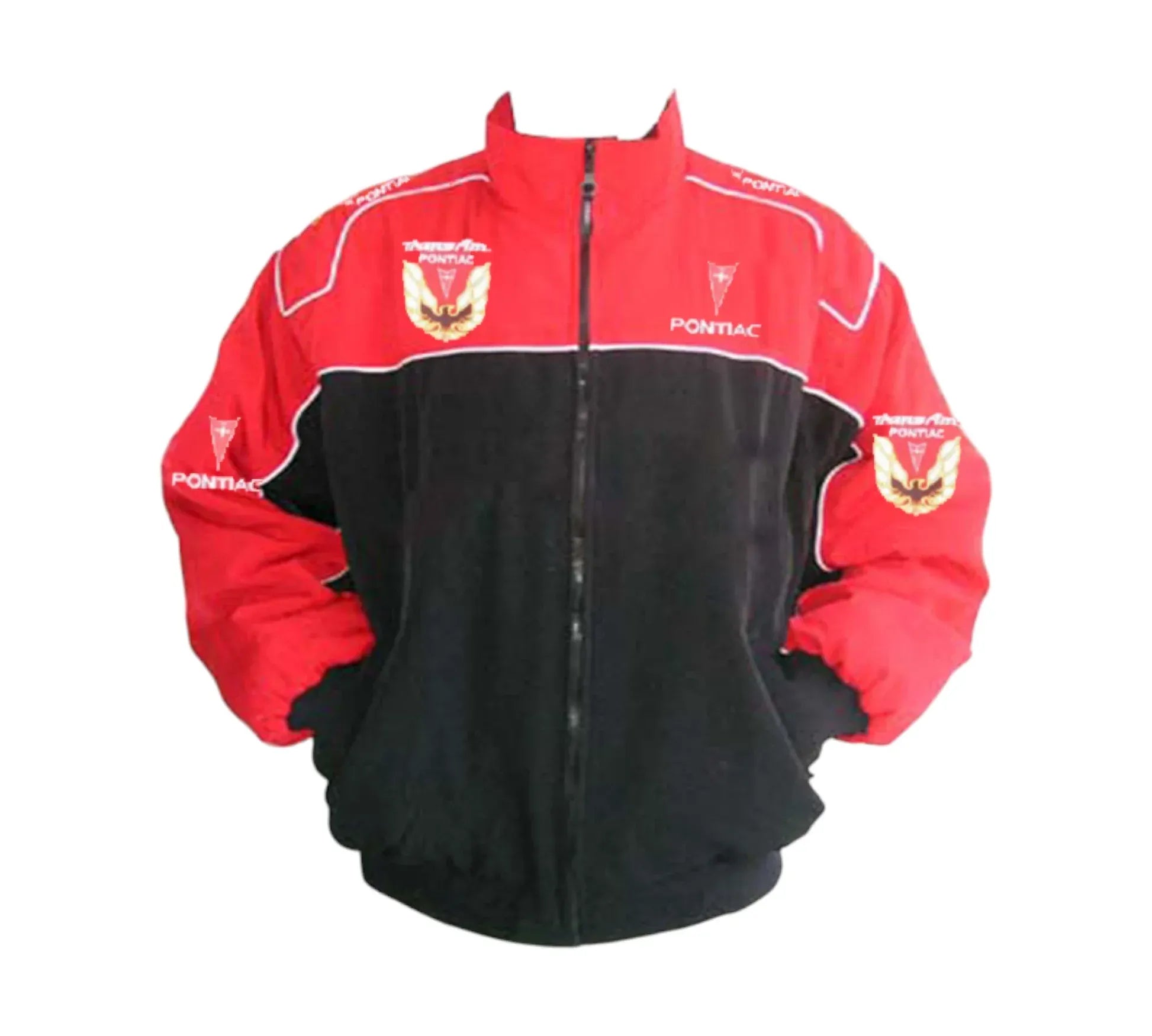Pontiac Trans Am Racing Vintage Jacket Red Black Motorsport