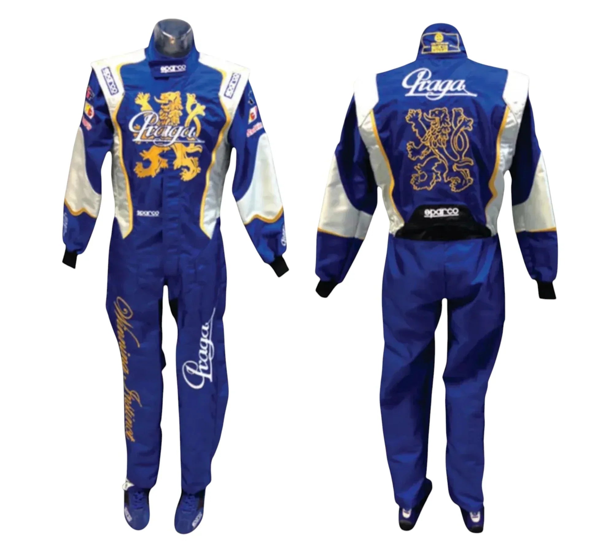 Praga Sparco Driver Go-Kart Racing Suit – Professional Karting Overall