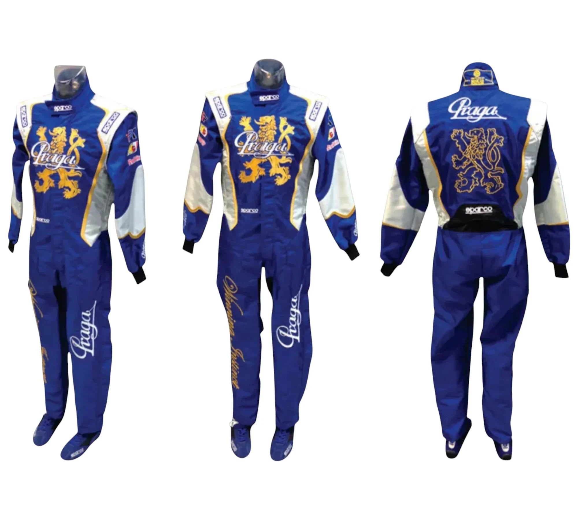 Praga Sparco Driver Go-Kart Racing Suit – Professional Karting Overall