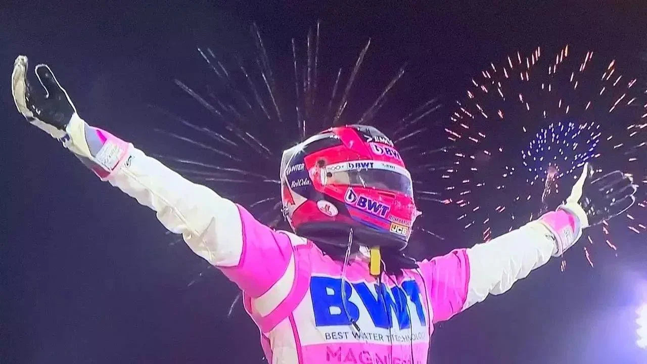 Sergio Pérez 2020 BWT F1 Team Racing Gloves