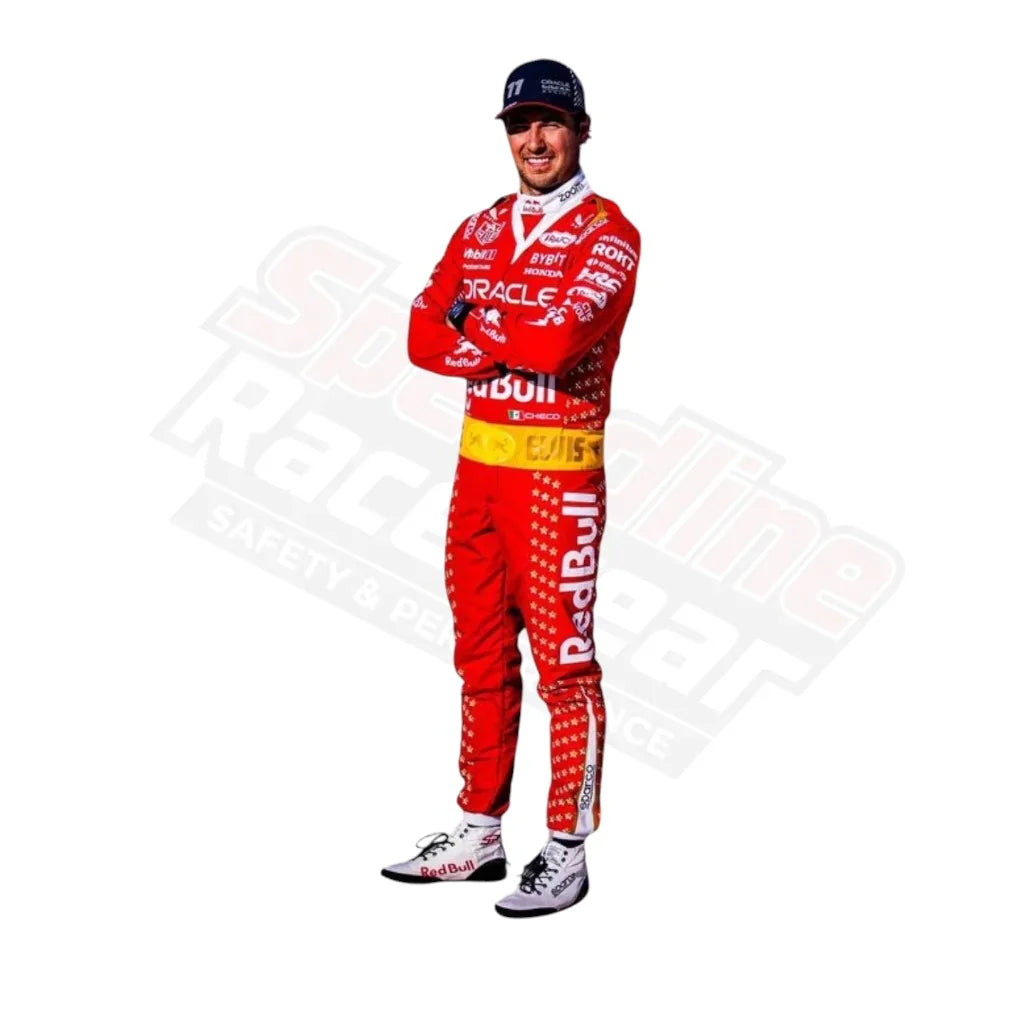 Sergio Perez 2023 Las Vegas GP F1 Racing Suit – Red Bull Racing Edition