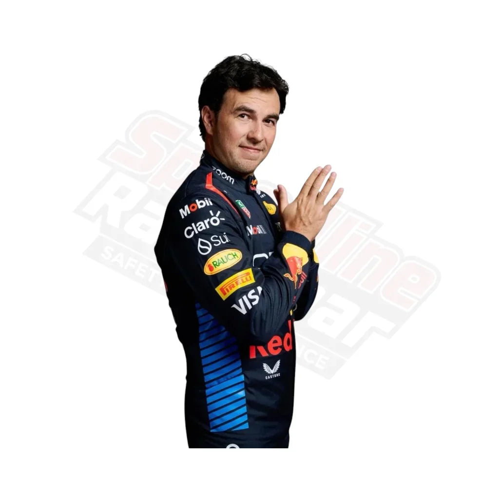 Sergio Perez 2024 F1 Racing Suit – Red Bull Racing Edition