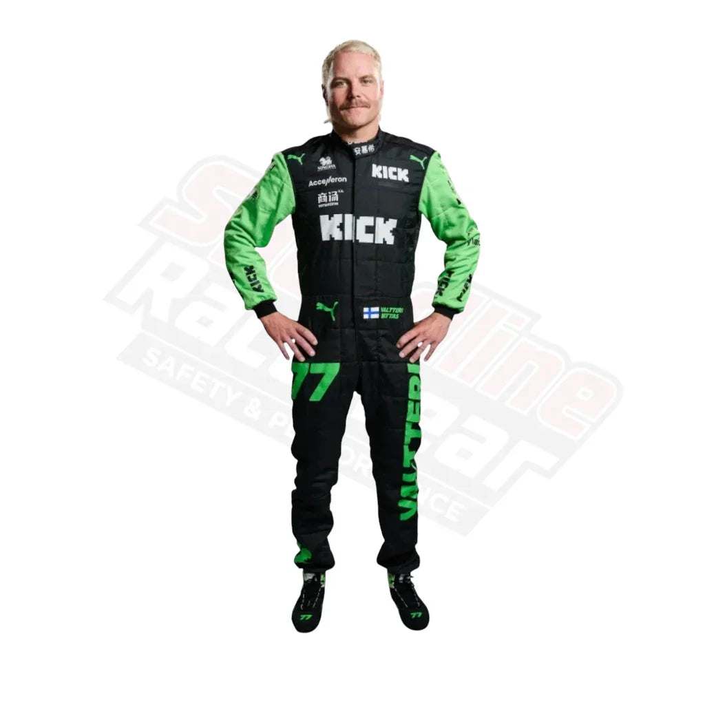2024 Valtteri Bottas & Zhou Guanyu Kick Sauber F1 Team Stake Race Suit – Motorsport Edition