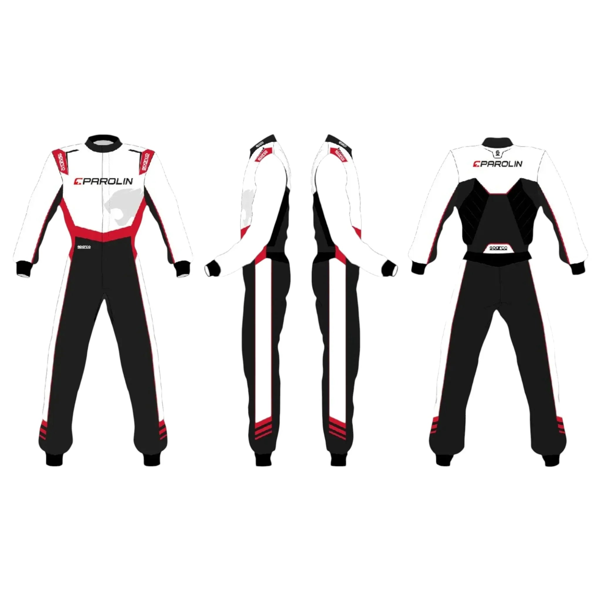 Go-Kart Racing Suit Sparco Parolin MotorSports Sublimation