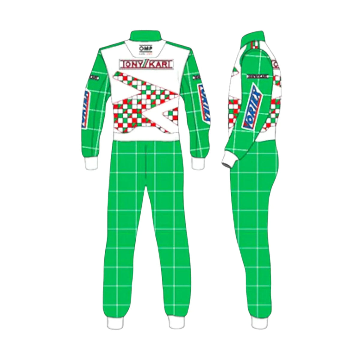 Tony Kart Sublimation Printed Go Karting Driver Suit – Pro Overall