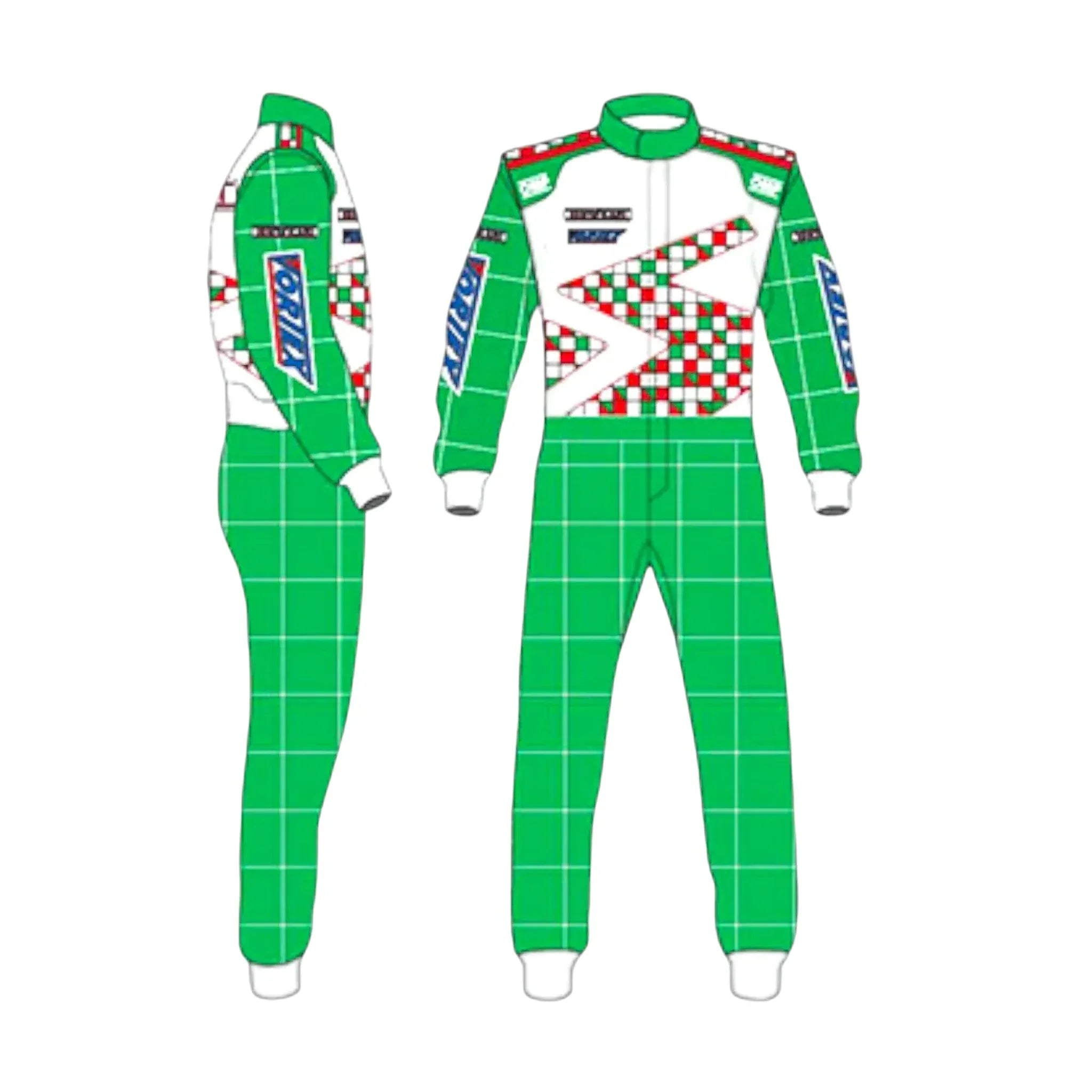Tony Kart Sublimation Printed Go Karting Driver Suit – Pro Overall