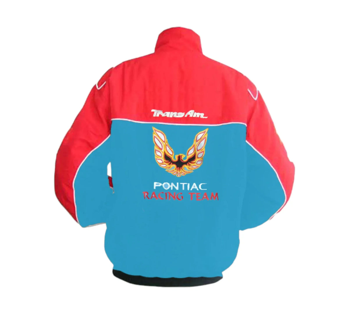 Trans Am Pontiac Racing Jacket Light Blue Red Motorsport Style
