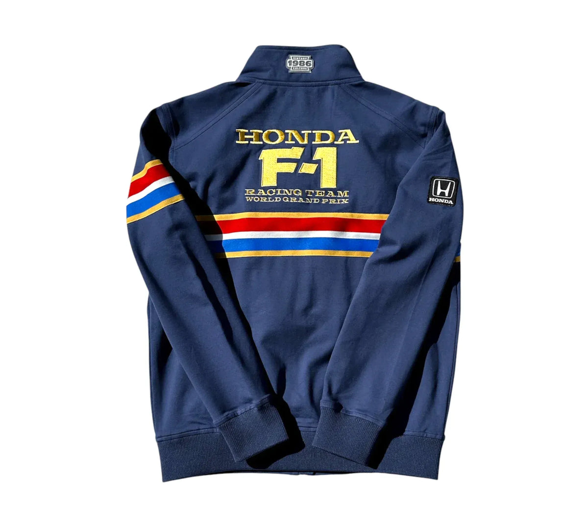 1986 Honda F1 Team Blue Zipper Racing Jacket