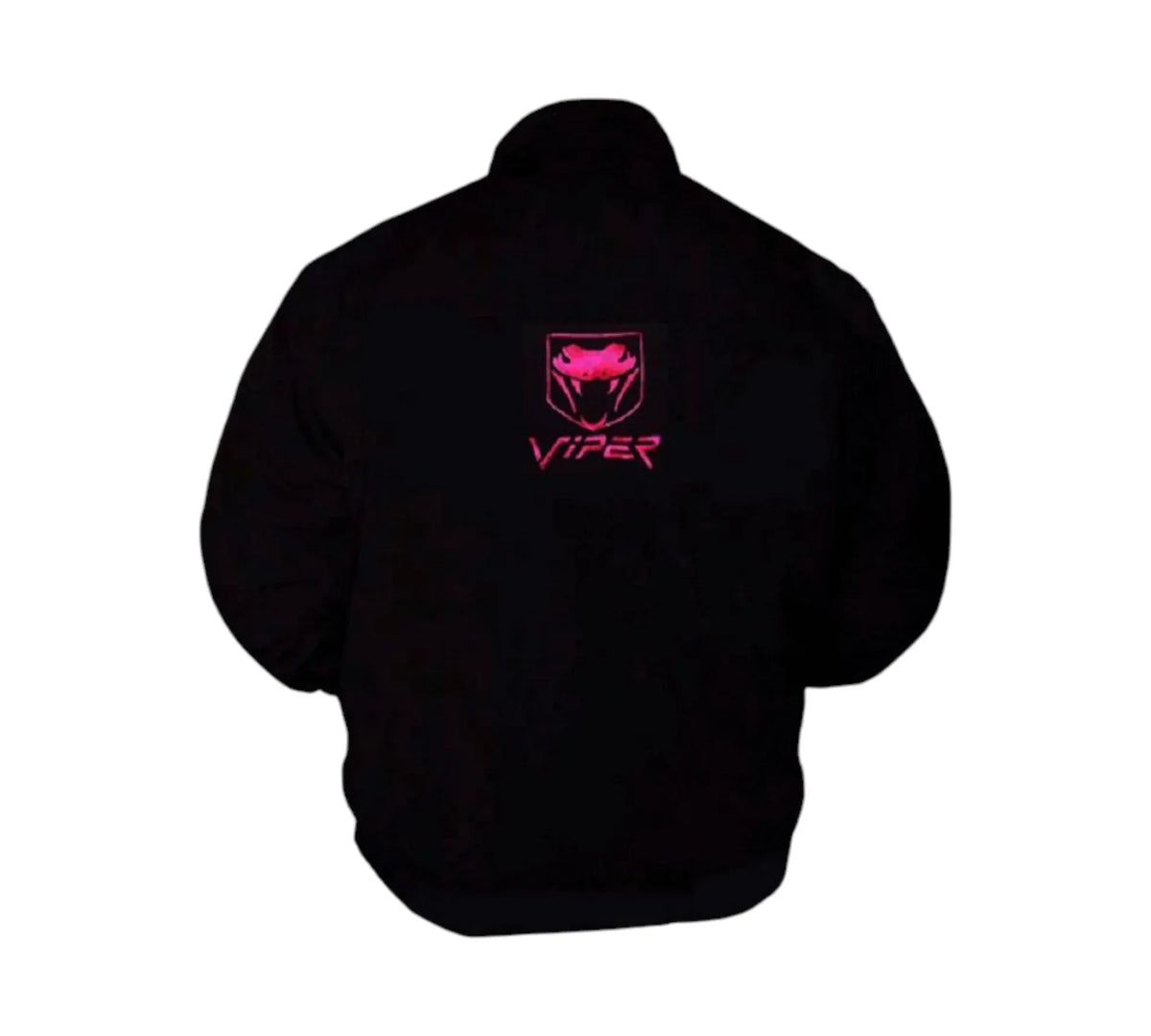Viper Fangs Racing Vintage Jacket Black Muscle Car Edition