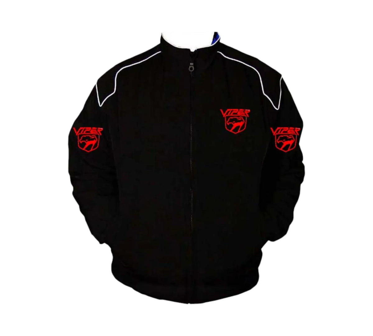 Viper Racing Vintage Jacket Black Muscle Car Edition